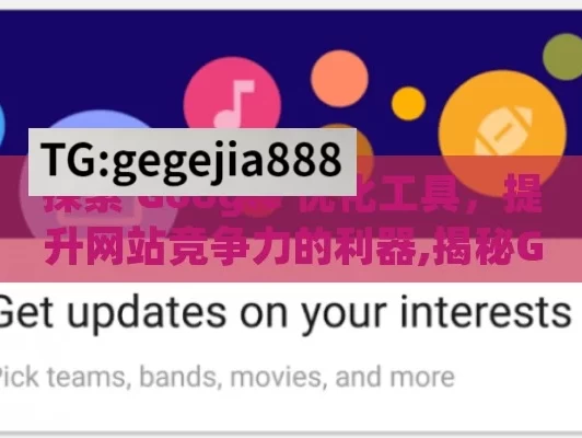 探索 Google 优化工具，提升网站竞争力的利器,揭秘Google优化工具，提升网站排名的秘诀