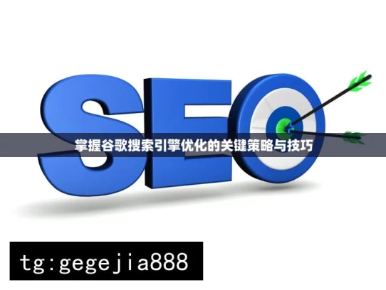 掌握谷歌搜索引擎优化的关键策略与技巧，掌握谷歌搜索引擎优化之关键