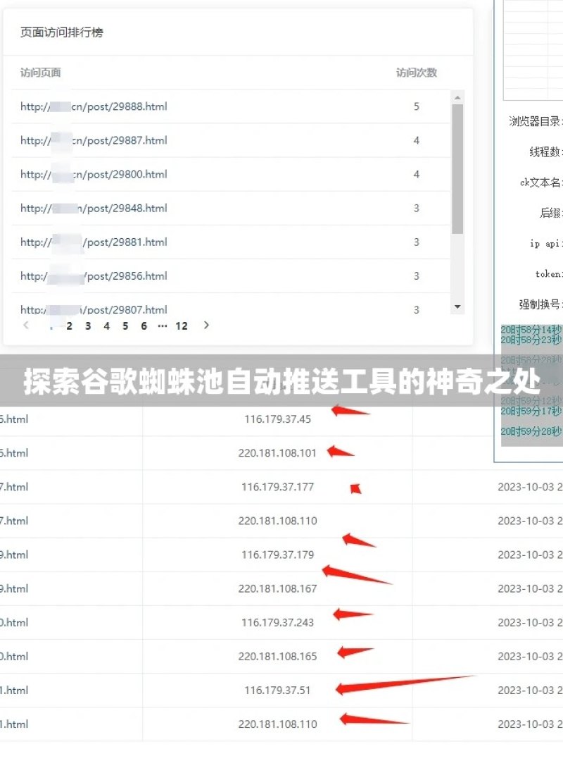 探索谷歌蜘蛛池自动推送工具的神奇之处