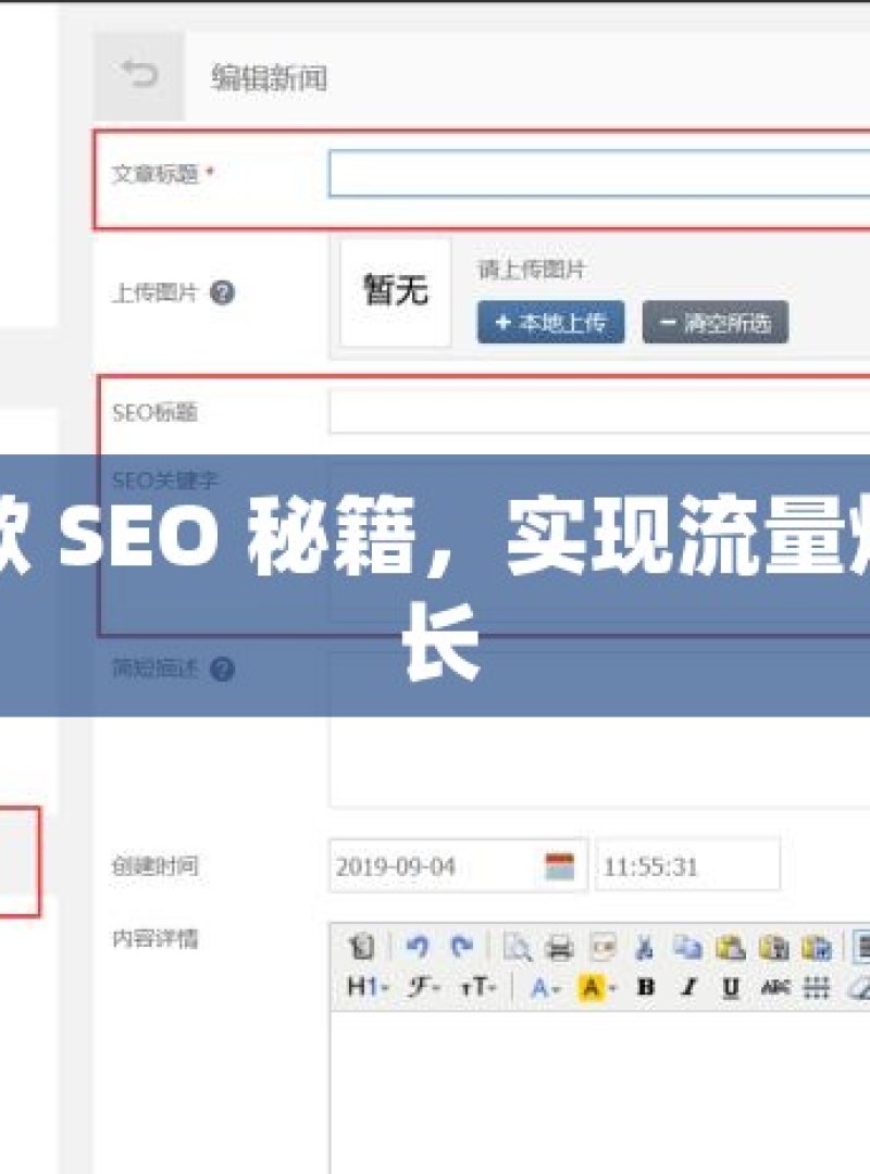 掌握谷歌 SEO 秘籍，实现流量爆发式增长