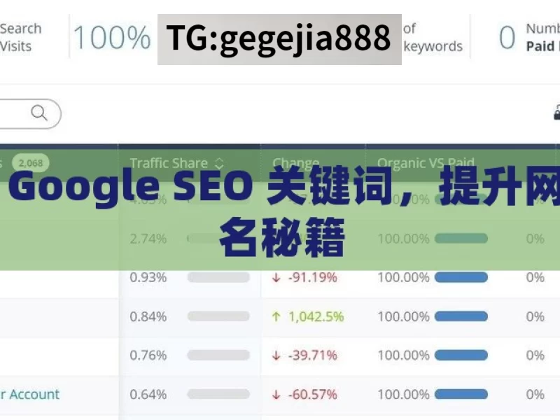 掌握 Google SEO 关键词，提升网站排名秘籍