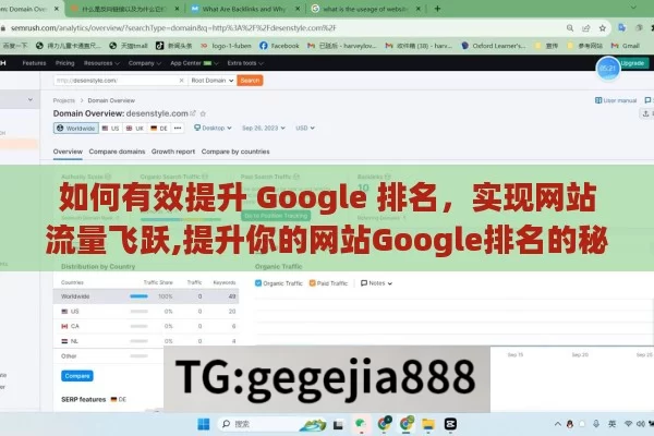 如何有效提升 Google 排名，实现网站流量飞跃,提升你的网站Google排名的秘诀