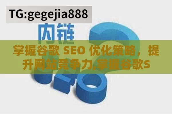 掌握谷歌 SEO 优化策略，提升网站竞争力,掌握谷歌SEO优化的秘诀