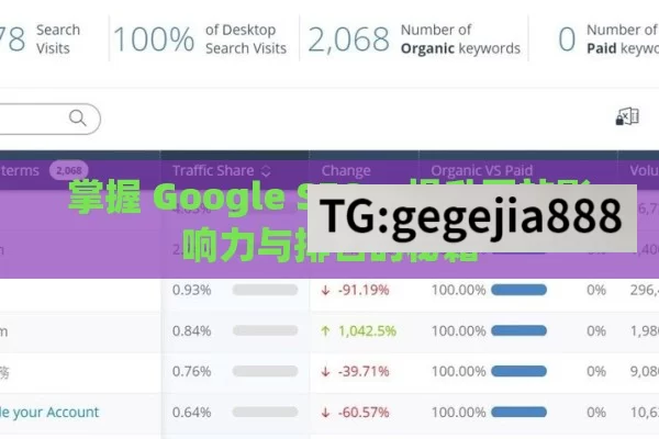 掌握 Google SEO，提升网站影响力与排名的秘籍